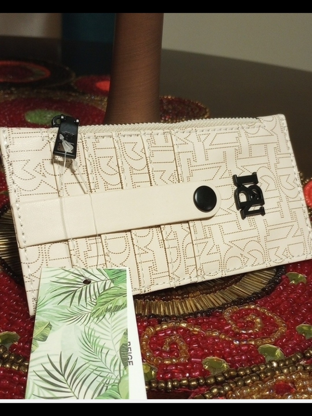 NWT Badgley Mischka Slim Card Holder/Wallet - Picture 7 of 8
